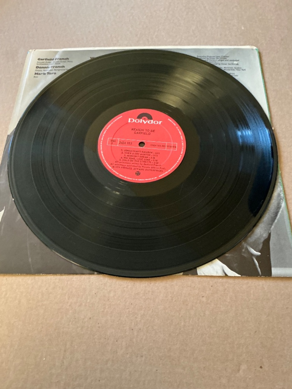 Garfield Reason To Be Vinyl Polydor 1979 - Picture 6 of 13